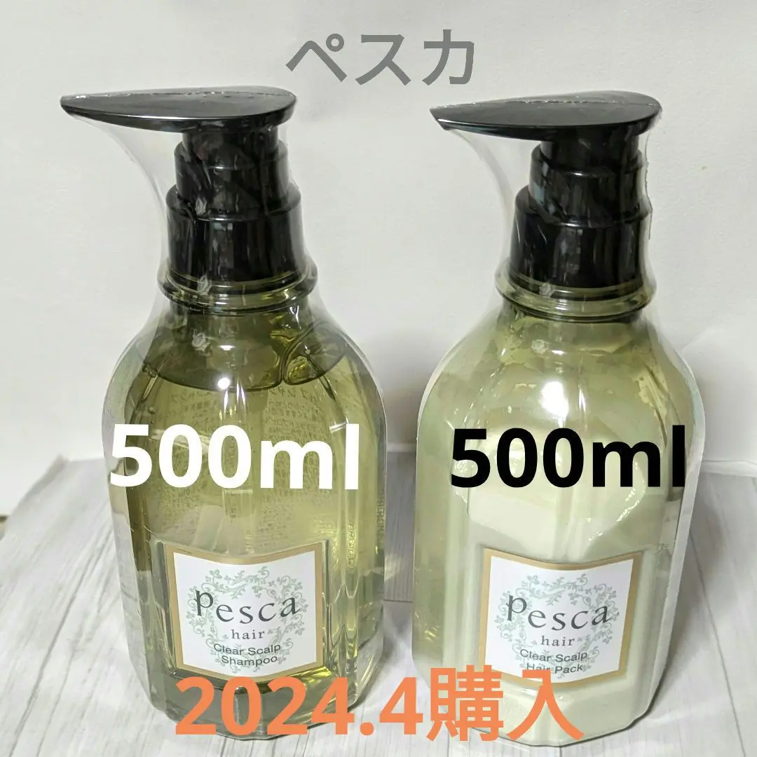 Pesca　ペスカ　クリアスカルプシャンプー＆ヘアパック　リフィル Amazon | PESCA (ペスカ) 【 Amazon.co.jp限定 】 クリア