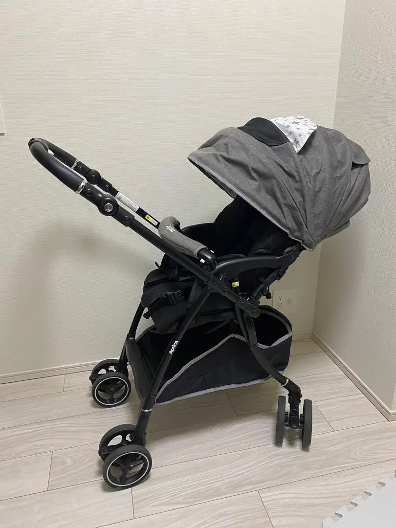 Thumbnail of Aprica Baby Stroller Gray/Black Type AB