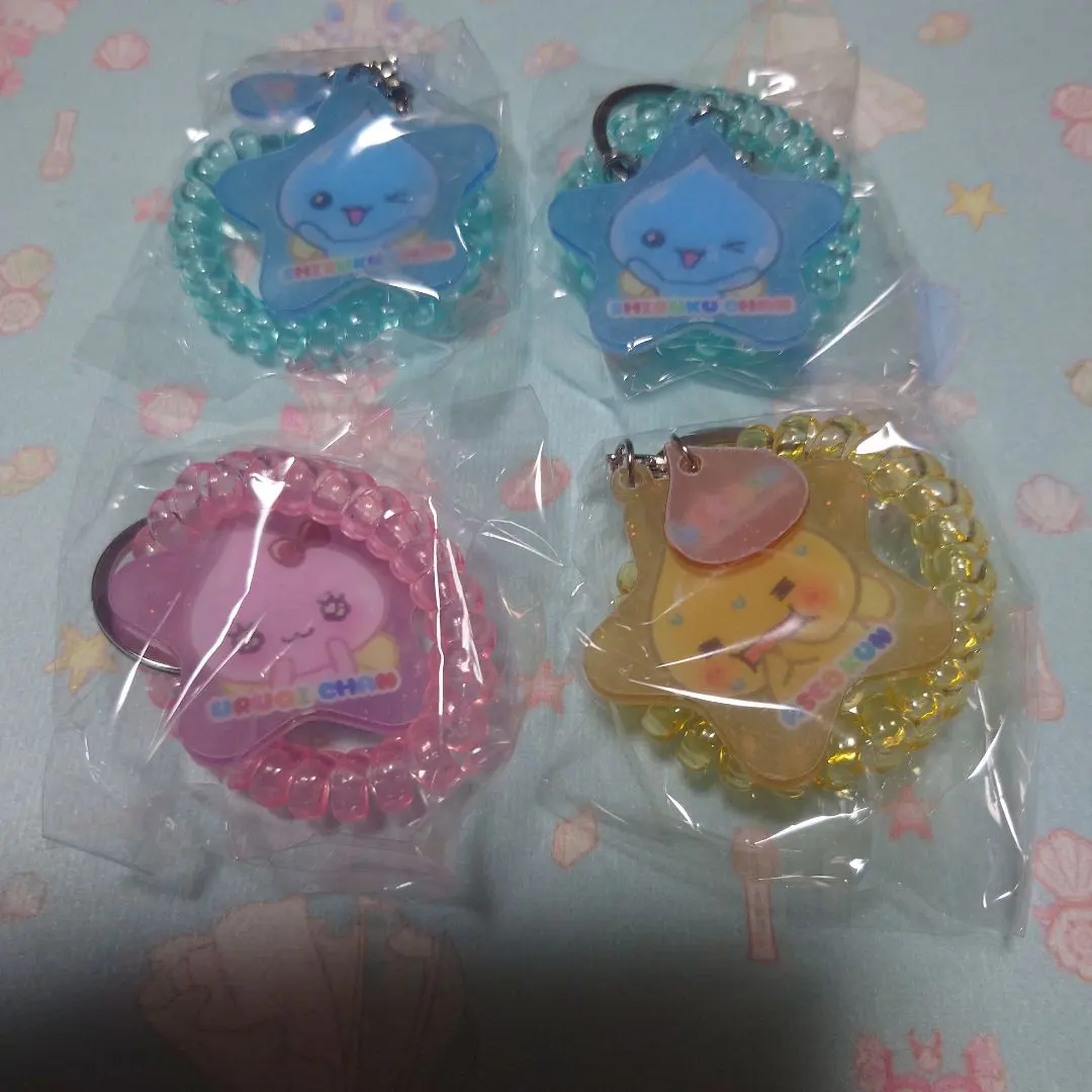 Thumbnail of Shizuku-chan Spring Rubber Keychain Gashapon