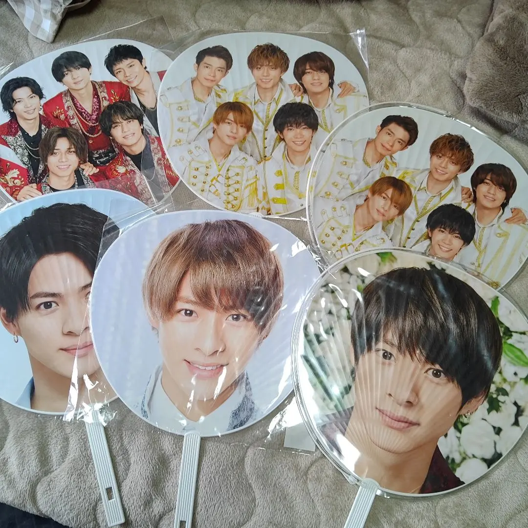 Thumbnail of King & Prince & Sho Hirano Uchiwa Fan - Set of 6