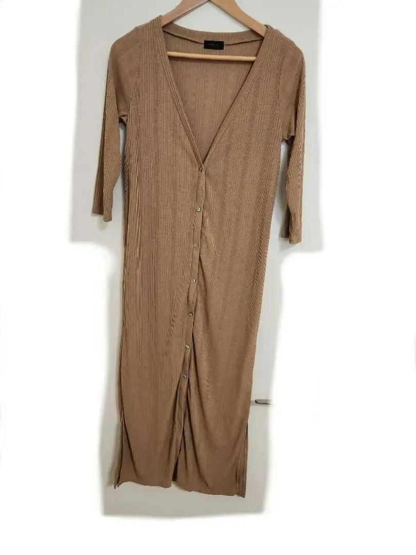 Thumbnail of Excellent condition ◆ apart by lowrys cardigan long mocha brown