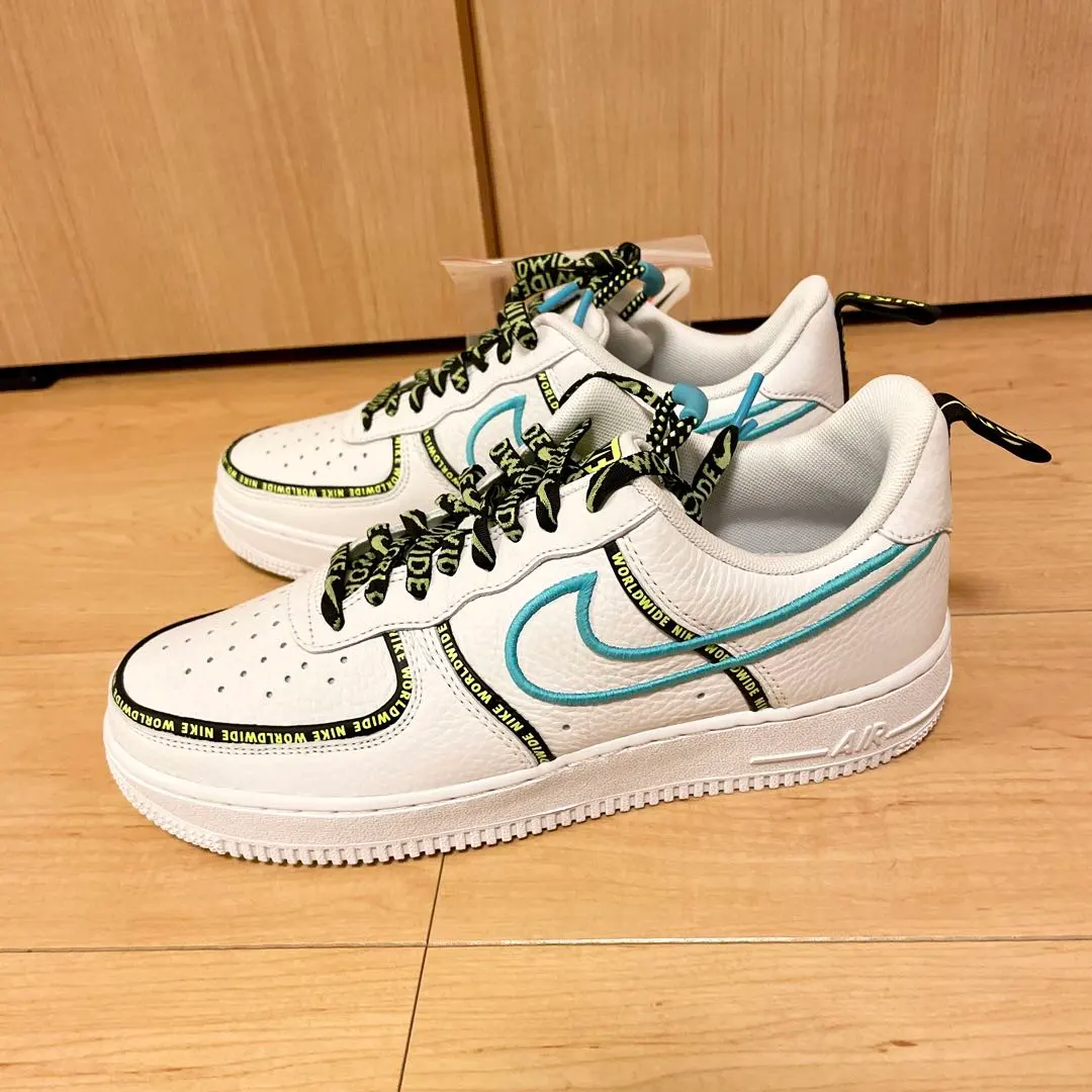 ナイキ エアフォース 1 07 12mm ホワイトカスタム拡張なし 2025年最新】nike air force 1 low 07 
