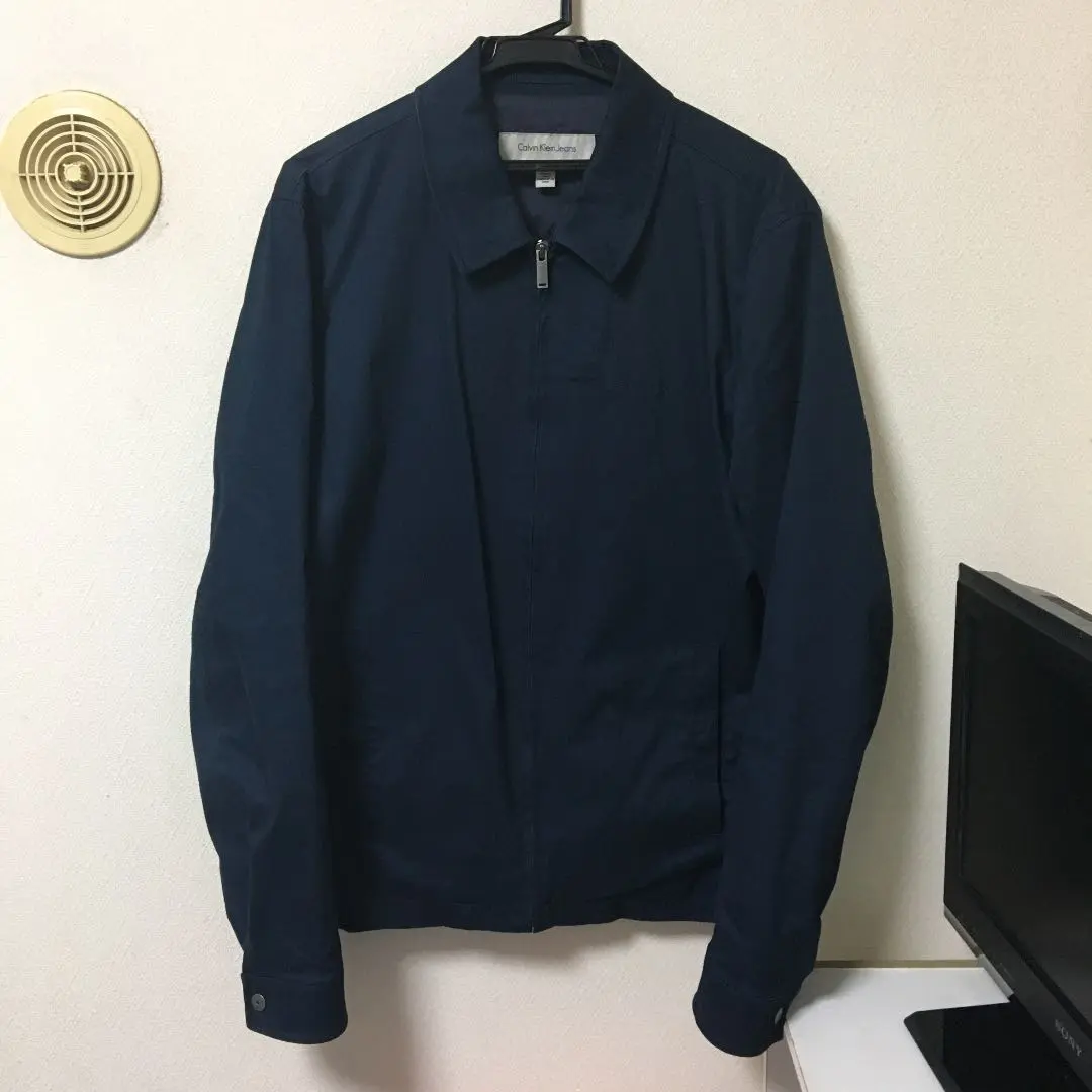 Calvin Klein Jeans 擺動外套 L 尺寸 海軍藍 的縮圖