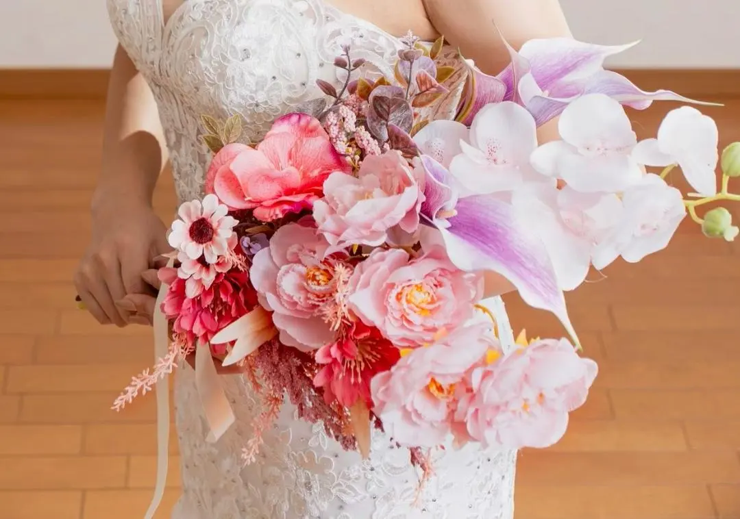 Thumbnail of Wedding bouquet, artificial bouquet, fake flowers, wedding