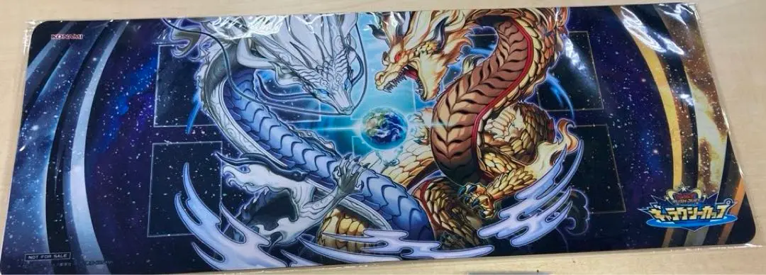 ラッシュデュエル ギャラクシーカップ プレイマット 天上之双輪龍 天上之双輪龍 ハーフマット ギャラクシーカップ 本戦 - メルカリ