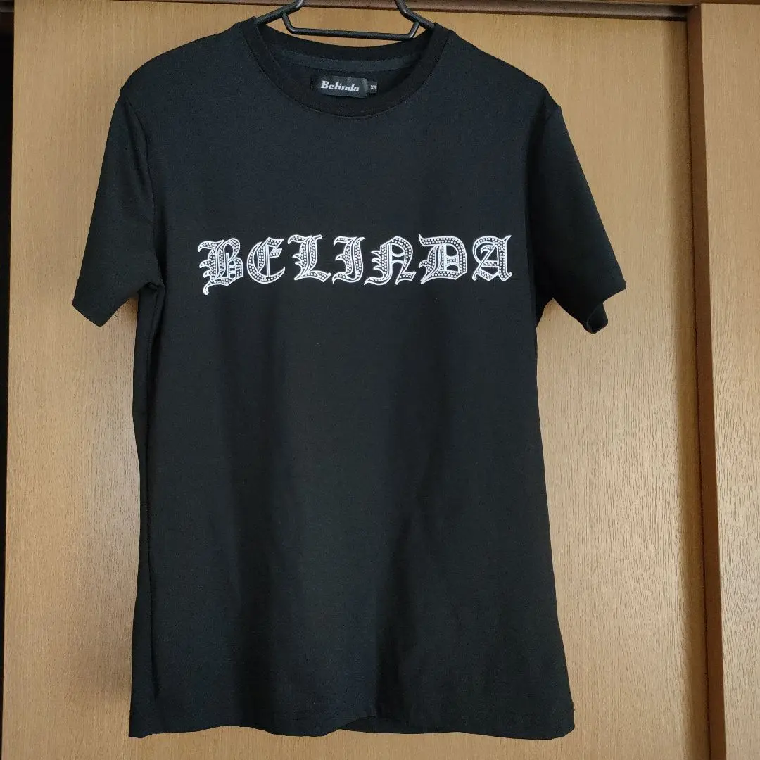完売品　Belinda ブラック ポロシャツ M　ラインストーン 完売品Belinda ブラック ポロシャツ Mラインストーン