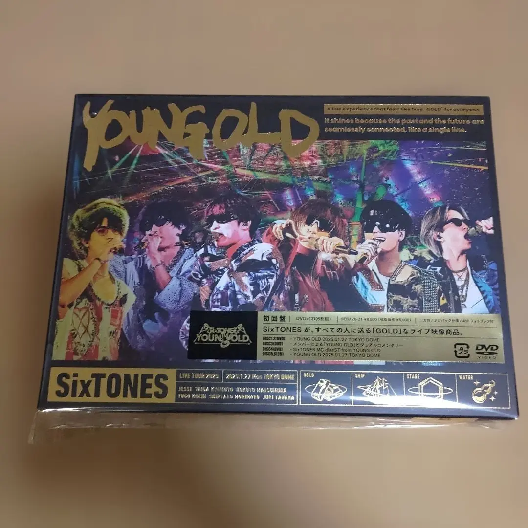 Thumbnail of DVD SixTONES / YOUNG OLD (First Press Edition, 4-Disc Set)