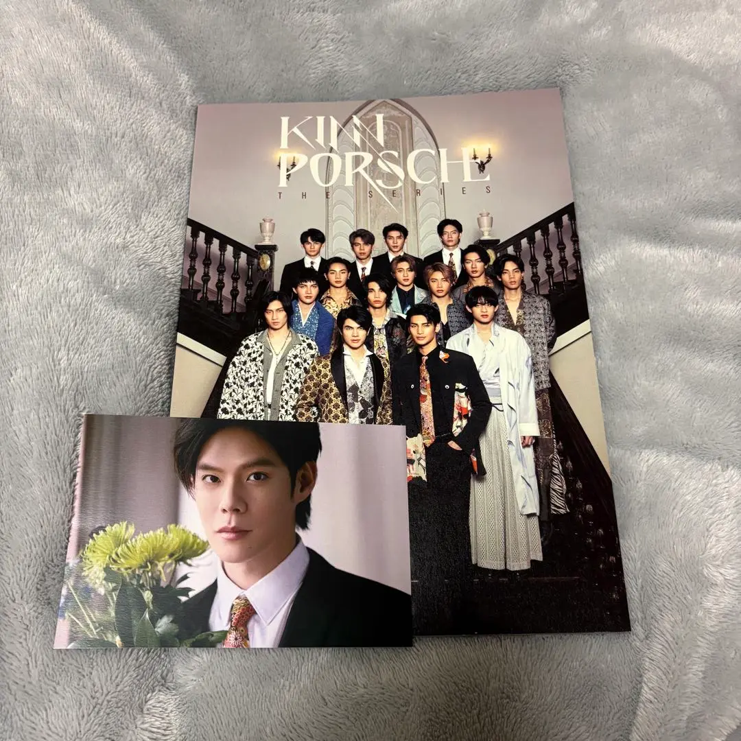 KinnPorsche The Series Send Off Photobook Box Set + 2 Photo