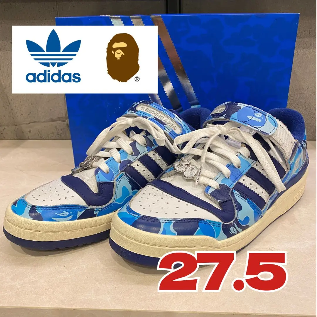 【BAPE × ADIDAS】FORUM BAPE ABC CAMO 運動鞋 的縮圖