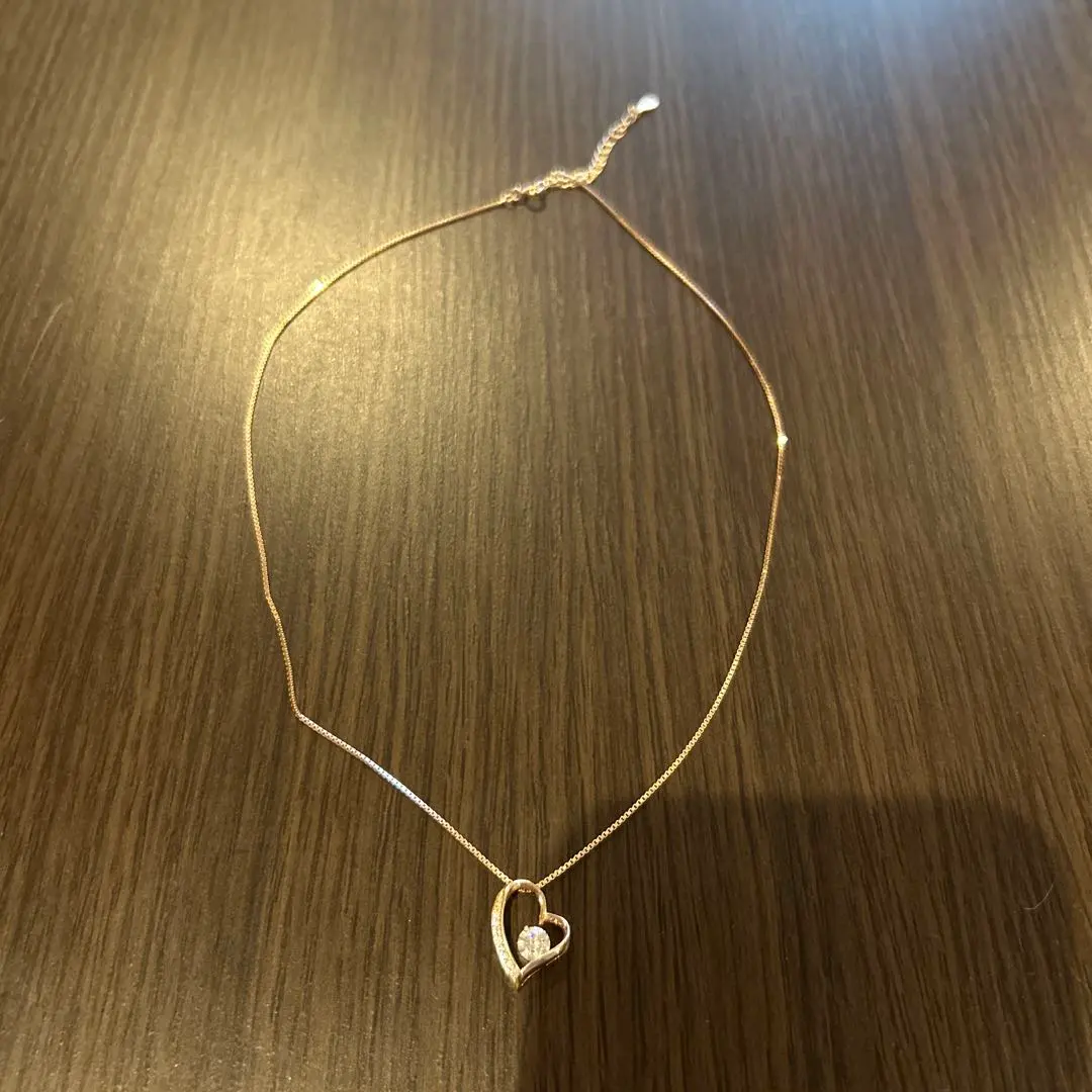 Jeconpal 玫瑰金 心形 項鍊 的縮圖