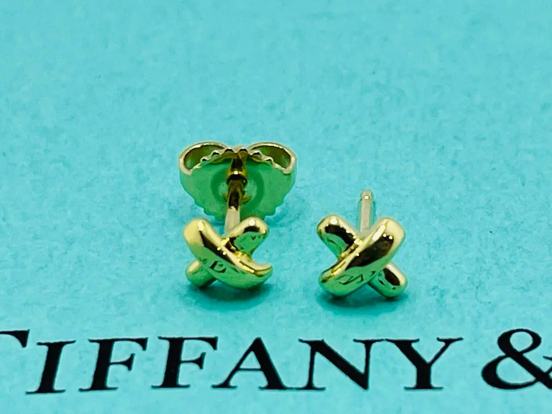 【鑑定済み】TIFFANY エクストララージ ハードウェア ピアス 片耳 鑑定済み】Tiffany エクストララージ ハードウェア ピアス 片耳