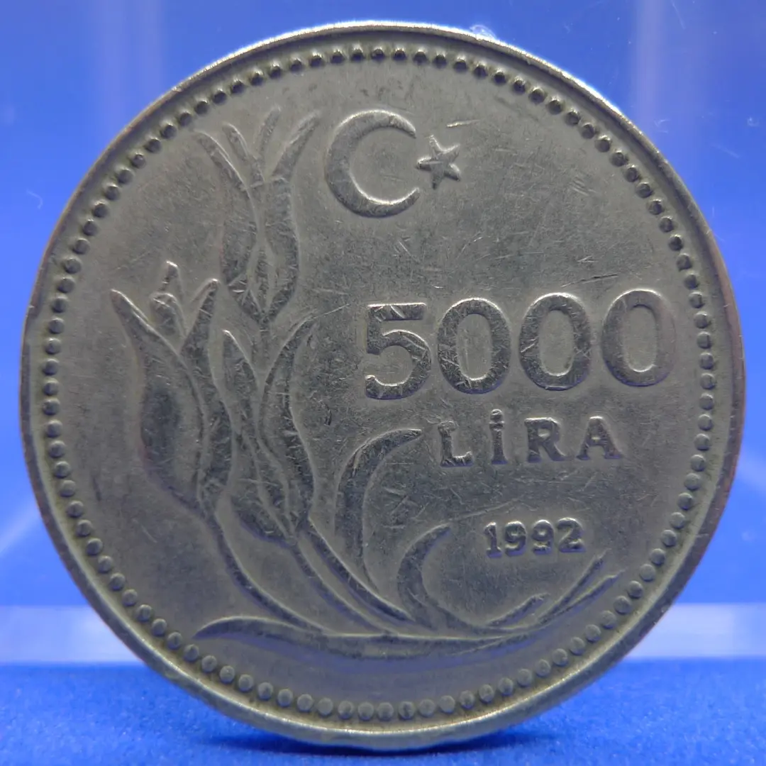 トルコ 1リラ硬貨☆1978年／未使用／国連食糧農業機関／アンティークコイン／ トルコ 1リラ硬貨☆1978年／未使用／国連食糧農業機関