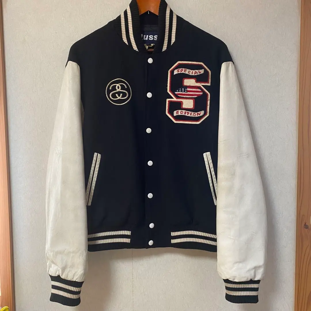 ☆90's OLD STUSSY 「PUFFY スタジャン」オリジナル☆ - メルカリ