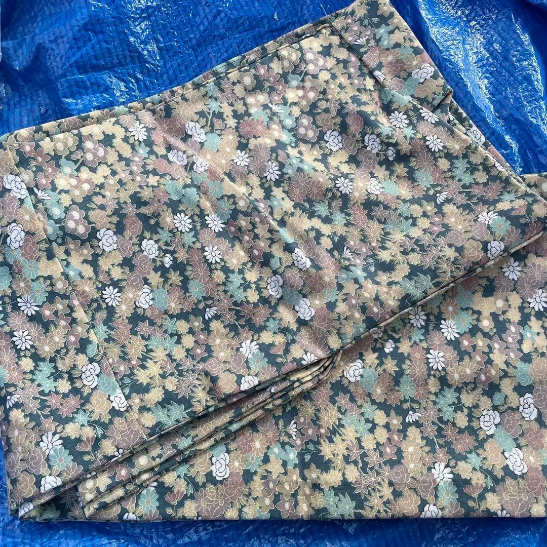 Thumbnail of Unlined ♡ Wool Kimono, Komon, Retro Cute