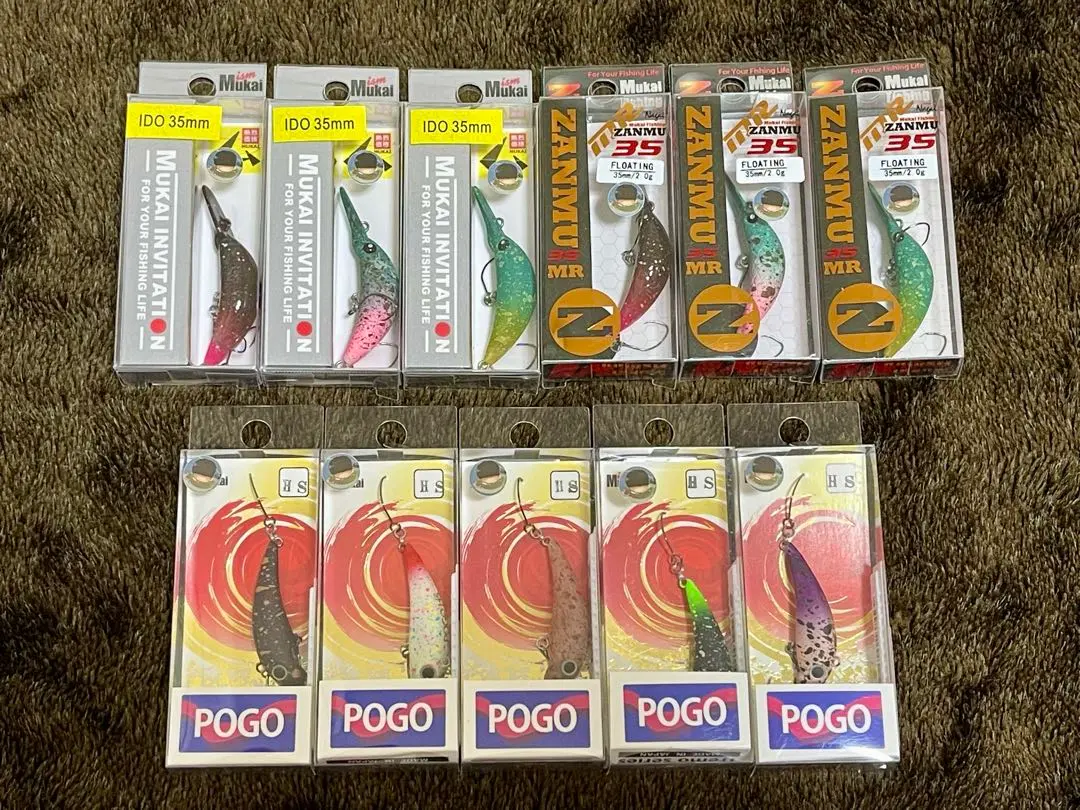 ※最終値引　ムカイ　POGO ポゴ　陰キャ　コラボ　オリカラ　新品　バラ売り不可 ムカイ×陰キャ、釣りにハマる。コラボカラー ポゴ38HS（更新日