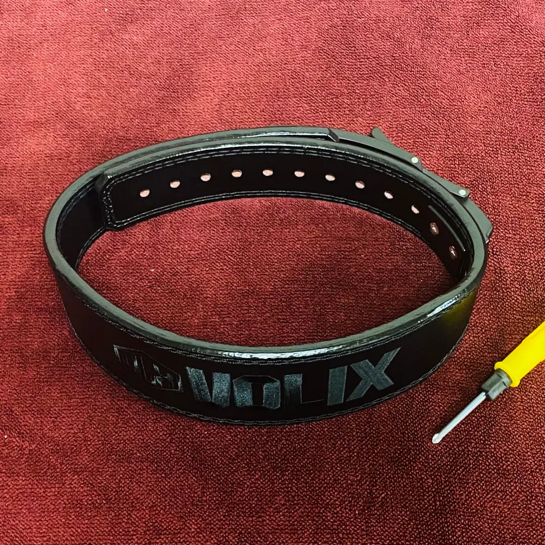 VOLIX レバーアクションベルト ブラック Mサイズ VOLIX レバーアクションベルト ナロータイプ【待ち時間0秒の