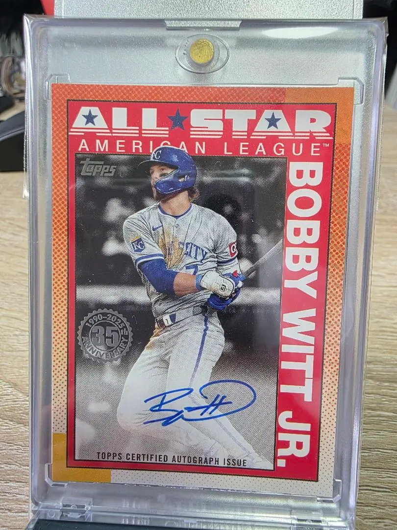 mlb royals bobby witt jr 直筆サイングローブ　証明あり Bobby Witt Jr. Autographed Baseball | MLB Auctions