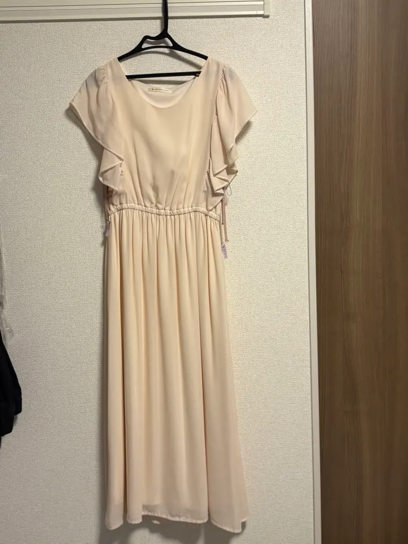 Thumbnail of Excellent Condition: Worn Once - Frill Sleeve Chiffon Dress - MAJESTIC LEGON