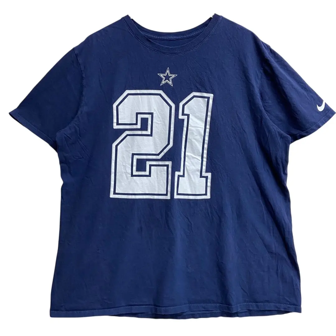 Nike ダラス・カウボーイズ NFL コルツ エゼキエル・エリオット Lサイズ NFL panini Ezekiel Elliott ダラス・カウボーイズ - メルカリ