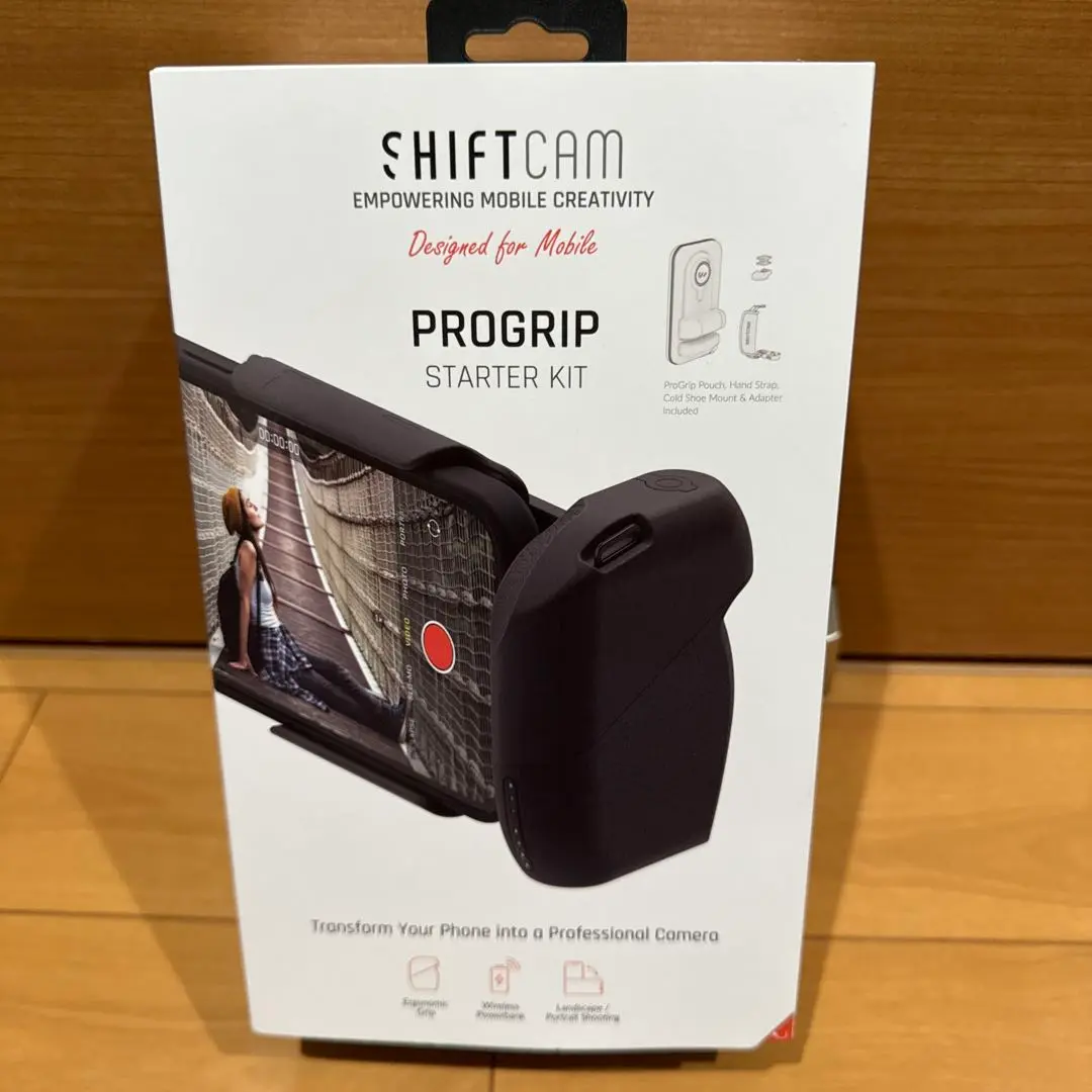 【新品同様】ShiftCam ProGrip スターターキット ProGrip スターターキット（iPhone16対応） – ShiftCam Japan