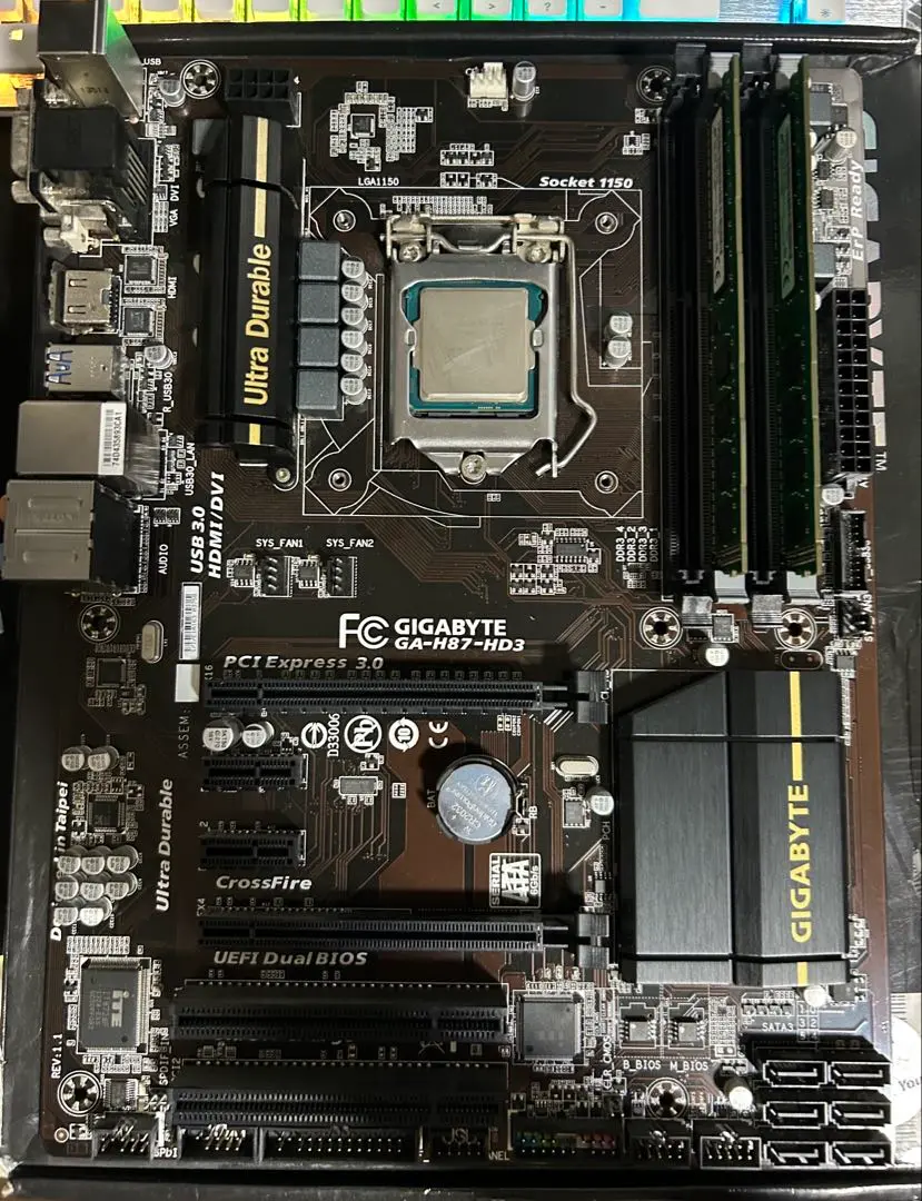 Amazon.com: Gigabyte LGA 1150 Intel Z87 HDMI SATA 6Gbps USB