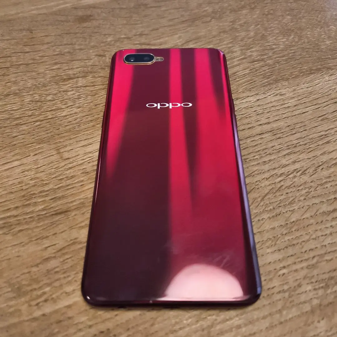 ANDROID - OPPO　r17neo　レッド　☆希望者スマホリング付き☆ 驚異的コスパの「OPPO R17 Neo」レビュー、気になる点はただ一つ