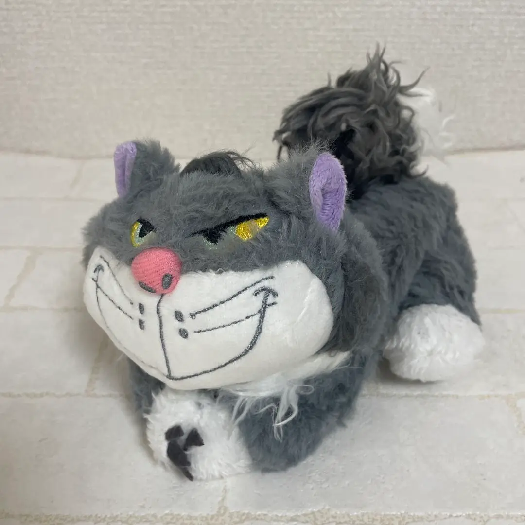ディズニー ルシファー ペンケース ぬいぐるみ ルシファー ぬいぐるみペンケース 筆箱 ディズニーストア 新品