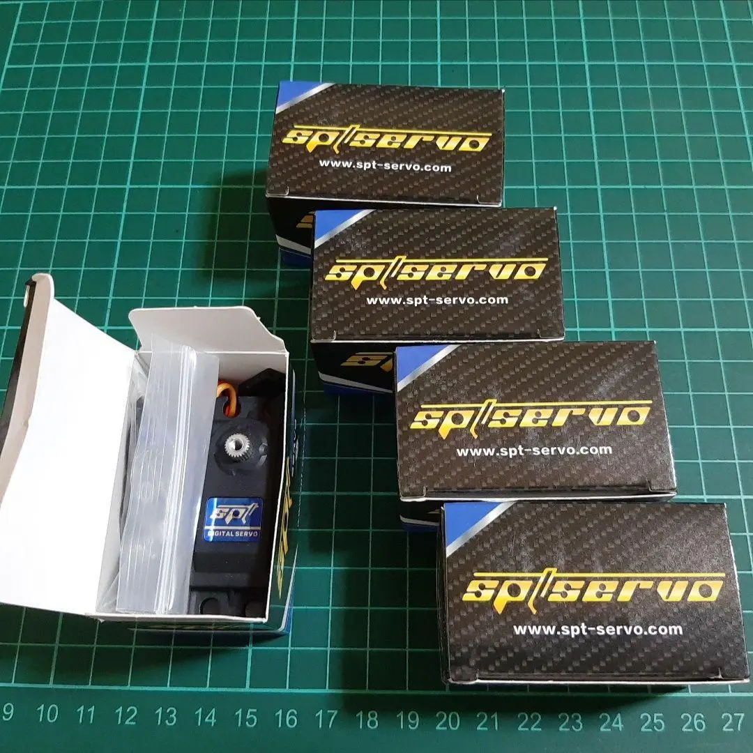■4個■　SPT4412LV ラジコン ロープロ サーボ　　TT01 YD-2 4個 ハイスペック ロープロ SPT4412LV サーボ D4 D5 ラジコン YD