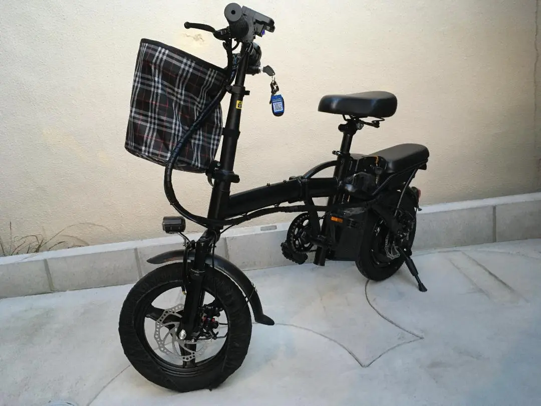 36V版 電動自転車 ボニータ20 BONITA-20インチ 布カゴ付き 白色