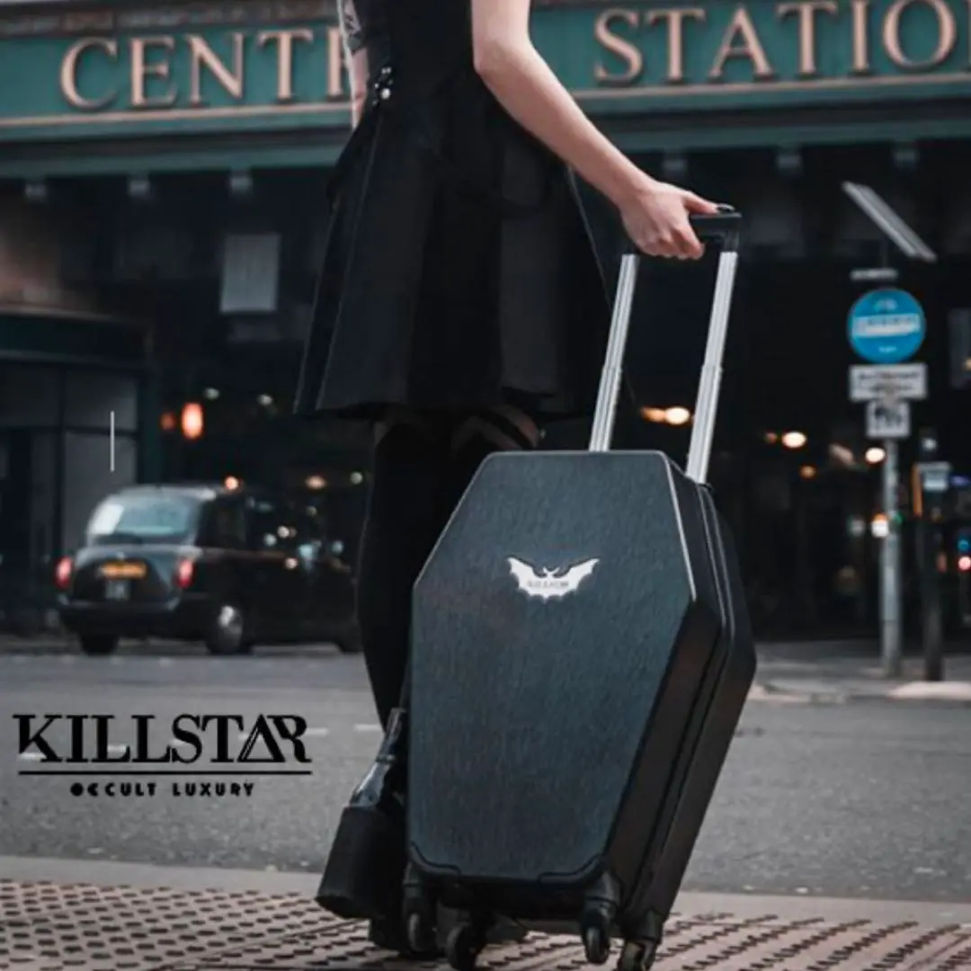 キルスター クーザ キャリーバッグ 旅行カバン ごすろり 🔥SALE🔥VAMPED UP SUITCASE / キャリーケース【KILL STAR