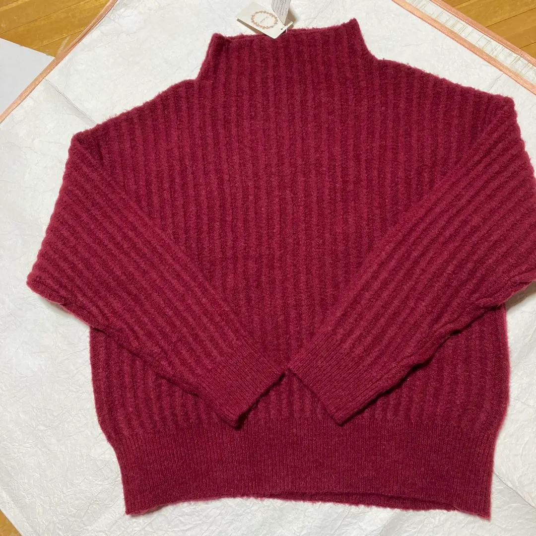 高領毛衣 均碼 的縮圖