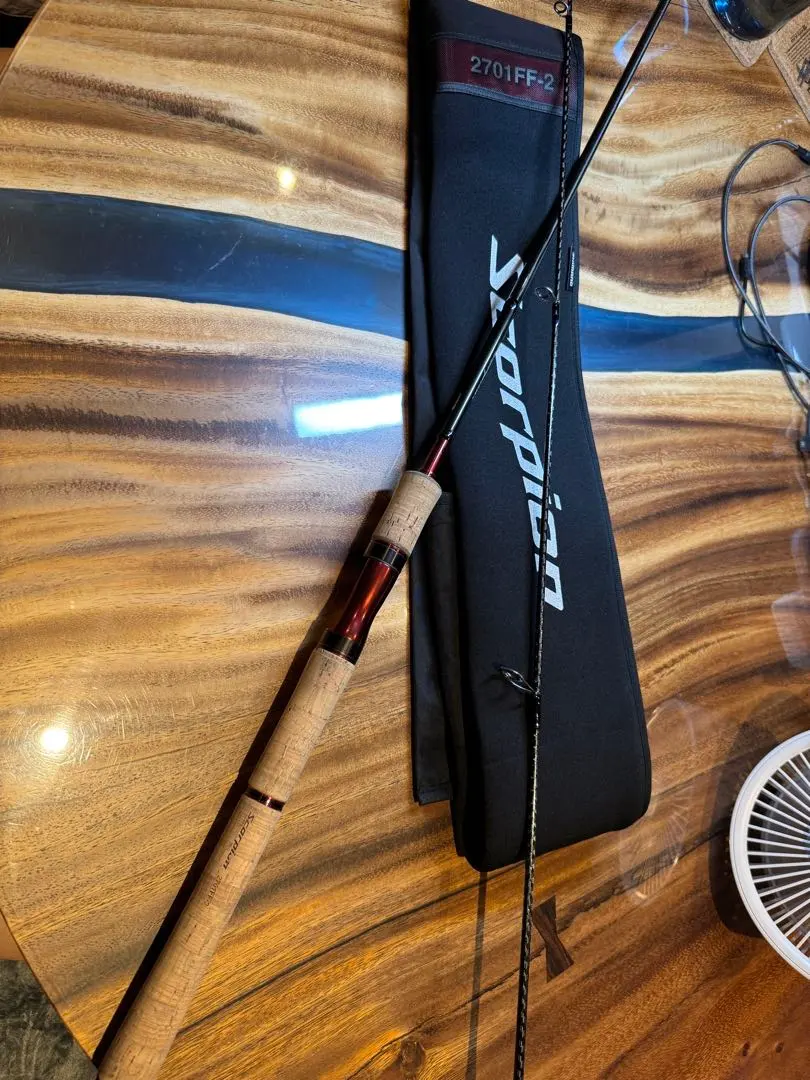 スコーピオン2701ff & スコーピオンXV1652R （カバー付き） 19スコーピオン2701FF-2 インプレ】魚を暴れさせない圧倒的