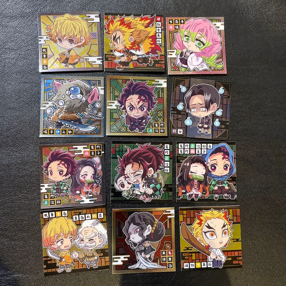 Thumbnail of Kimetsu no Yaiba (Demon Slayer) Stickers - 12 pieces