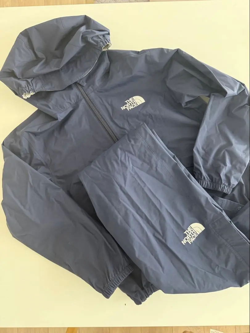 Thumbnail of THE NORTH FACE Navy Rain Suit (Top and Bottom Set) Kids' 130
