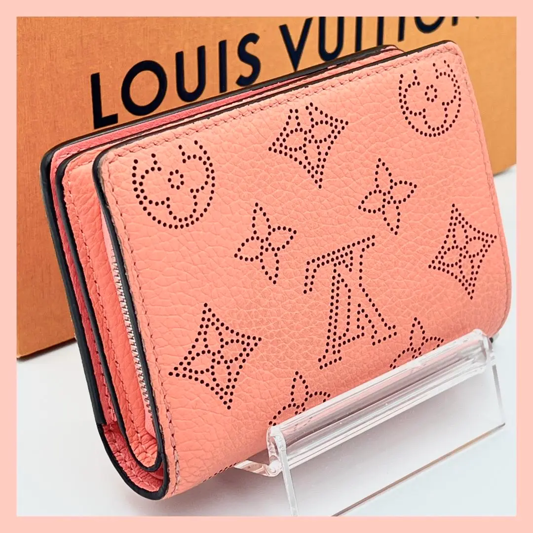 美品✨　現行　希少カラー　ルイヴィトン ポルトフォイユ・クレア 財布　ピンク LOUIS VUITTON - 美品✨ 現行 希少カラー ルイヴィトン