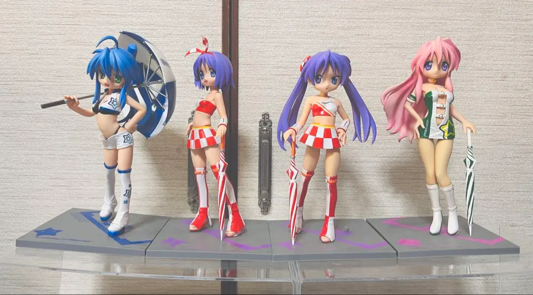 らきすた 一番くじ フィギュア レースクイーン 4種セット(箱無し) らき☆すた一番くじフィギュア 泉こなた レースクイーン - メルカリ