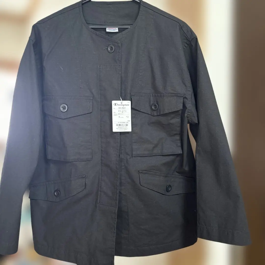 Champion 春・秋薄手ジャケット　ノーカラージャケット 2025年最新】Champion メンズ ノーカラージャケットの人気