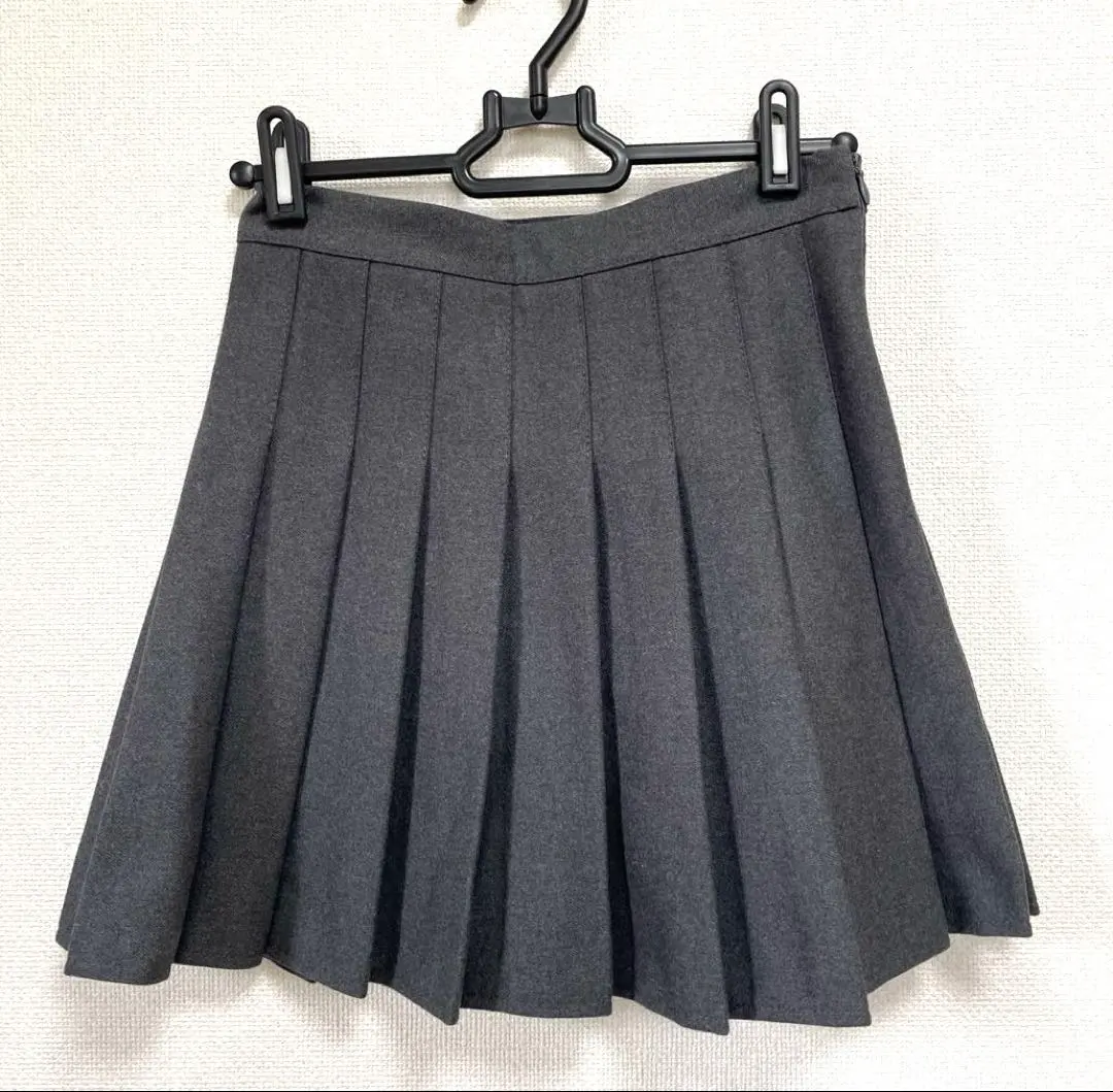 GRL 灰色百褶裙 的縮圖