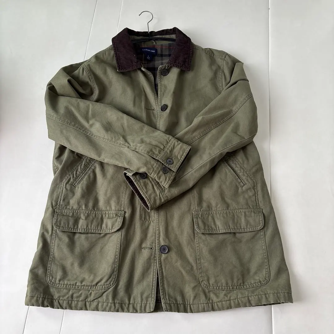 陸地終點 橄欖綠夾克 L 的縮圖