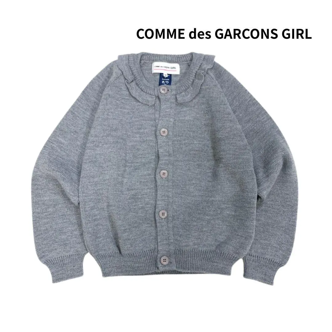 【希少】コムデギャルソンガール 21AW ボウタイ リボン カーディガン 希少】コムデギャルソンガール 21AW ボウタイ リボン カーディガン