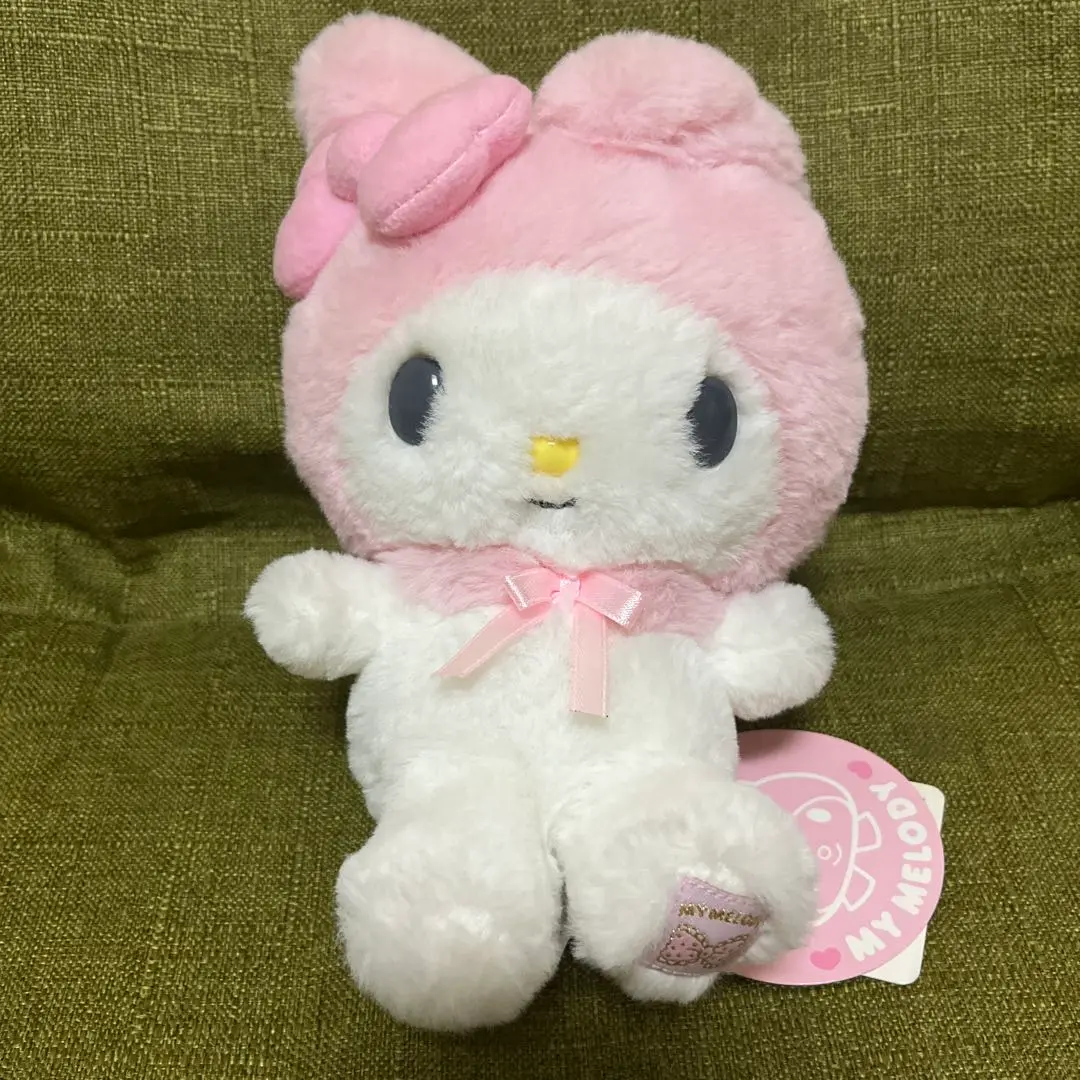 マイメロディ 2012年　ぬいぐるみ　MM スタンダード　リボン　SS 新品 2025年最新】マイメロディ スタンダードぬいぐるみSSの人気