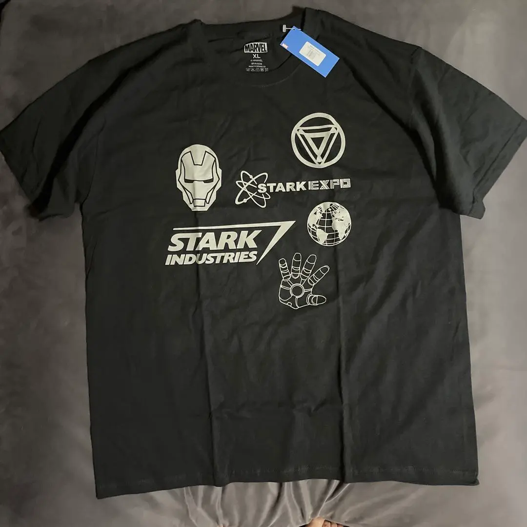 スターク・インダストリーズ　ＴシャツサイズＬ セット（非売品ノベルティ付） 2025年最新】スタークインダストリーズ tシャツの人気アイテム