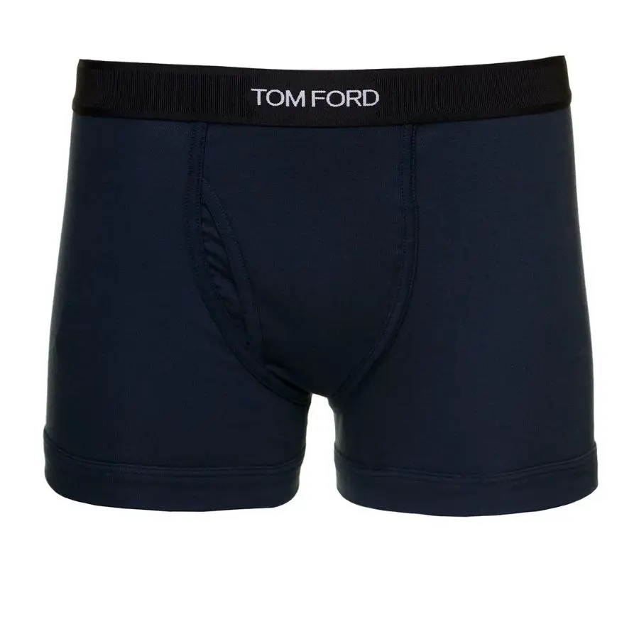 ★大人気★TOM FORD ブラック ボクサーパンツ セール】TOM FORD トムフォード COTTON STRETCH JERSEY PLAIN