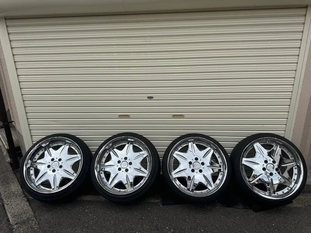 ワーク　LS207 深リム！PCD114.3！多車種に使用可能！ WORK ワーク LS207 3P ホイール 4本 8.5/9.5J-20 PCD114.3 5穴 +