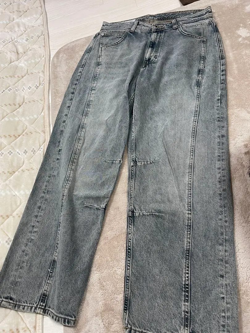 Thumbnail of ZARA Denim Baggy Jeans Faded
