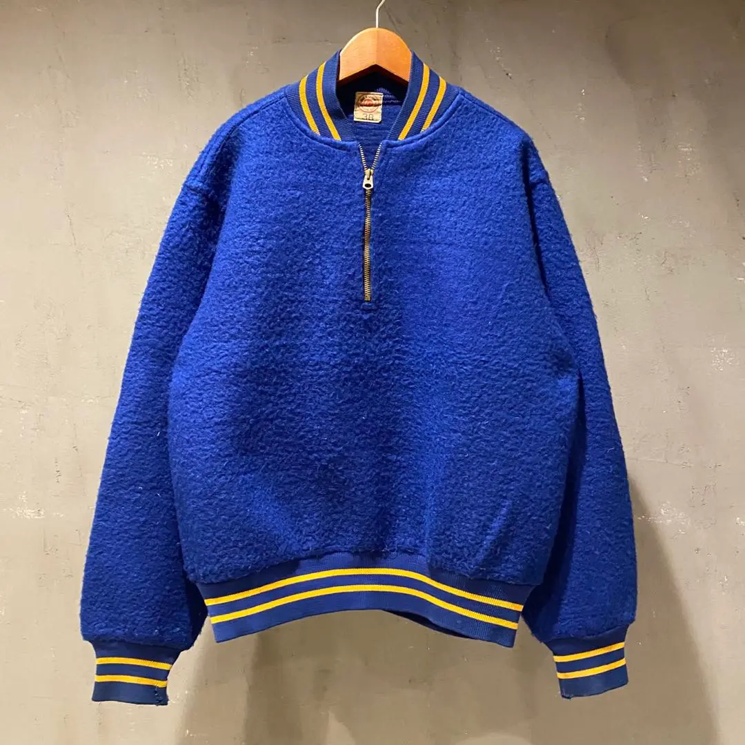 ランタグ 60s Champion ビンテージ ハーフジップ ジャケット Champion】60s ランタグ コーチジャケット USA製 | 古着屋SWAPS