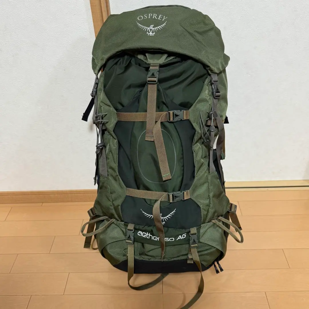 Osprey - オスプレイ　イーサー　60 ag aether ospray ザック　美品 Review：OSPREY AETHER AG 60 定番に新機能をプラス、いいとこ