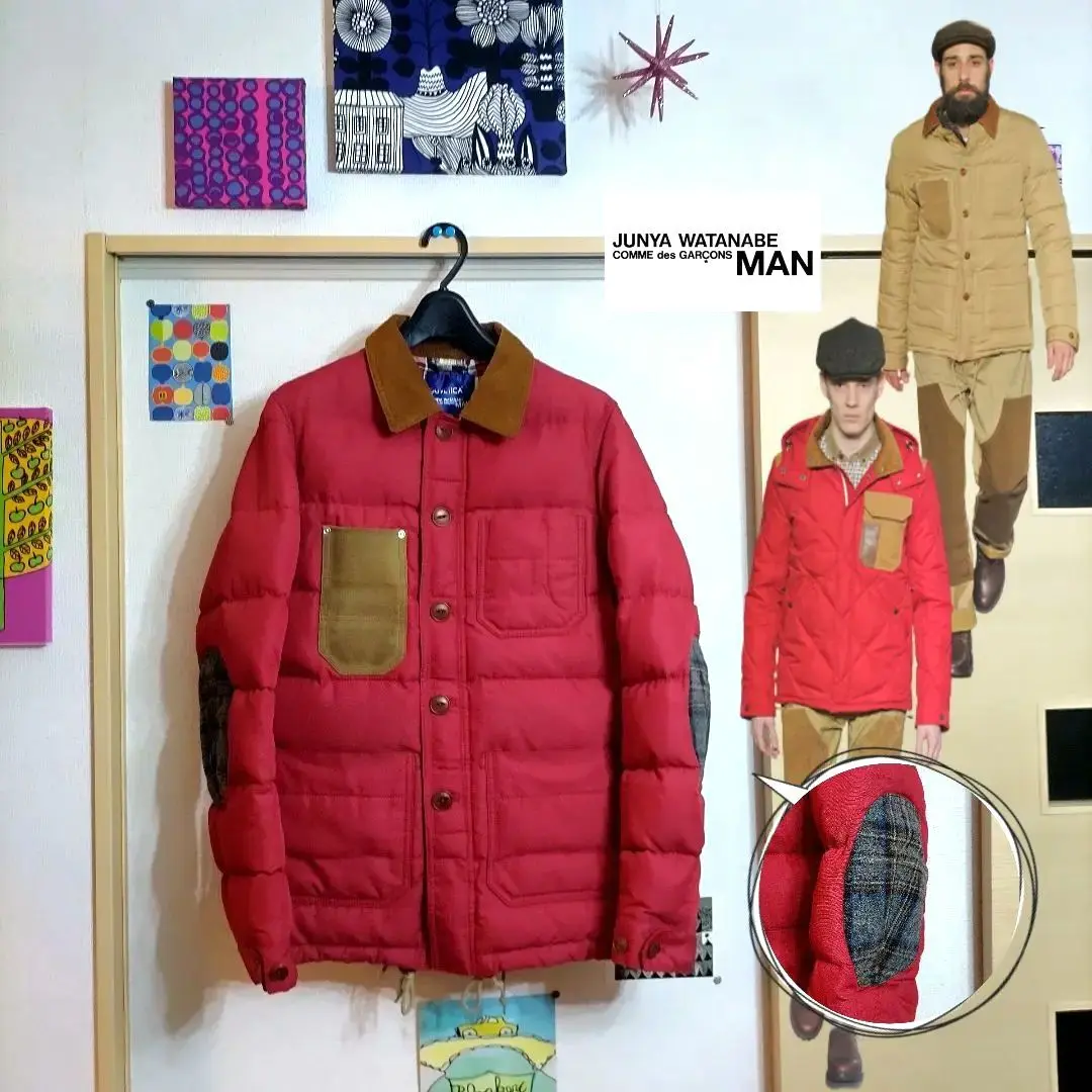 希少 美品✨コムデギャルソンマン デュベティカ ジュンヤワタナベ ダウンベスト 2025年最新】COMME des GARCONS JUNYA WATANABE MAN ダウン