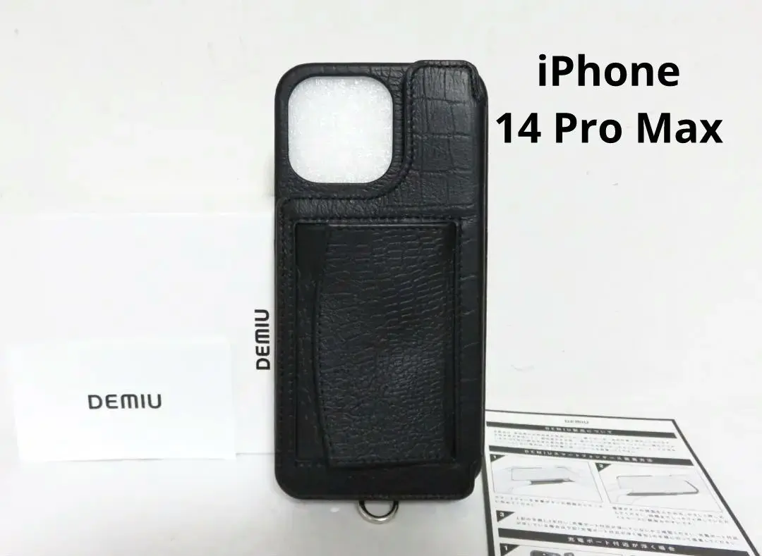 DEMIU iPhone14promax 黒 Amazon.co.jp: DEMIU デミュウ BALLON UN バロンアン