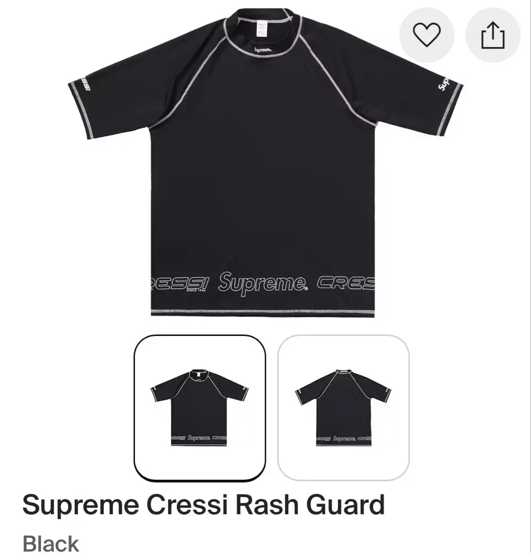 2025年最新】Supreme Cressi Rash Guardの人気アイテム - メルカリ